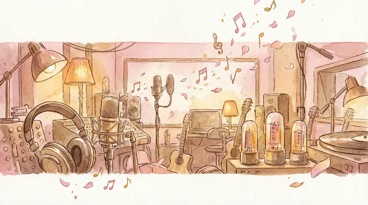 女性向 广播剧 - 录音室温暖氛围